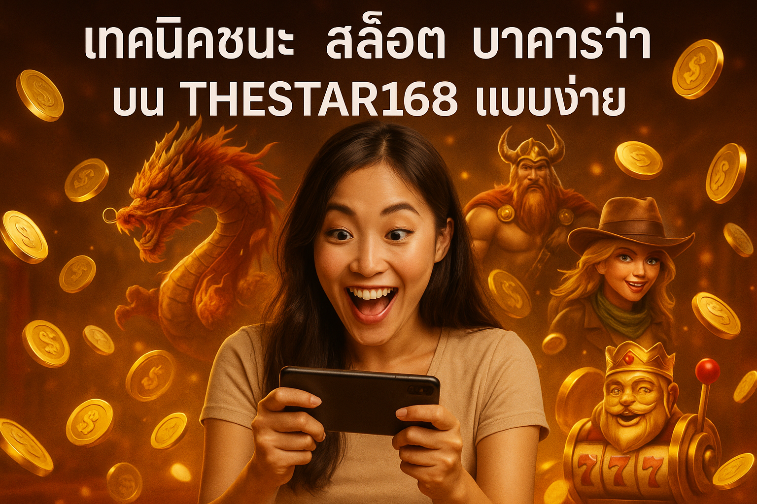 เทคนิคชนะ สล็อต บาคาร่า บน THESTAR168 แบบง่าย