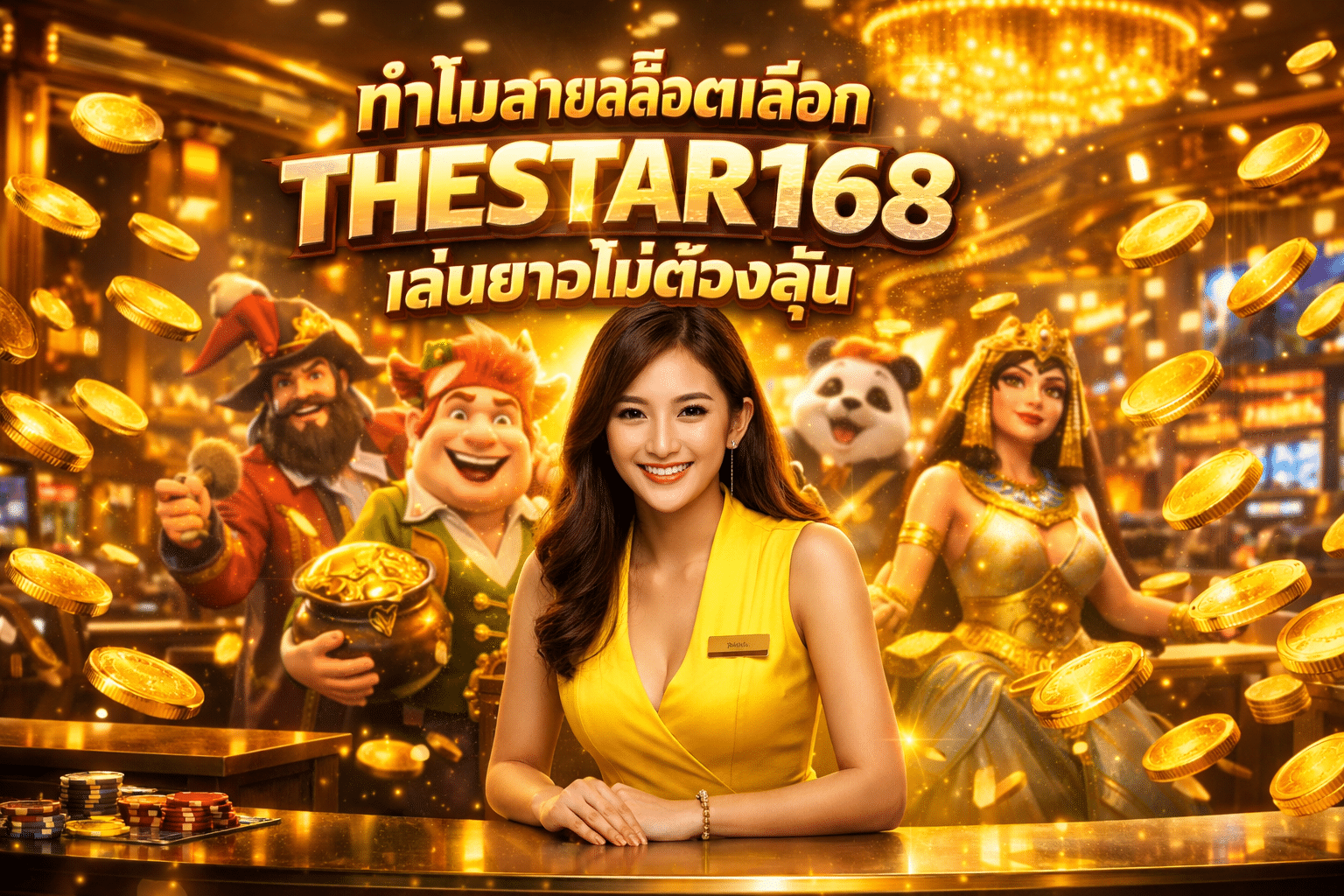 ทำไมสายสล็อตเลือก THESTAR168 เล่นยาวไม่ต้องลุ้น